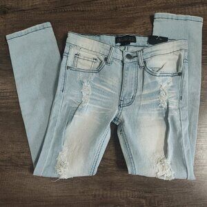Encrypted Skinny Fit Jeans size 8